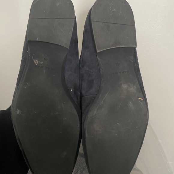Zara Men’s Dresss Shoes Navy Blue Sz 45